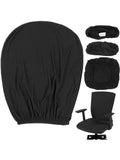 Cubierta elastica protectora para sillas de oficina con ajuste flexible
