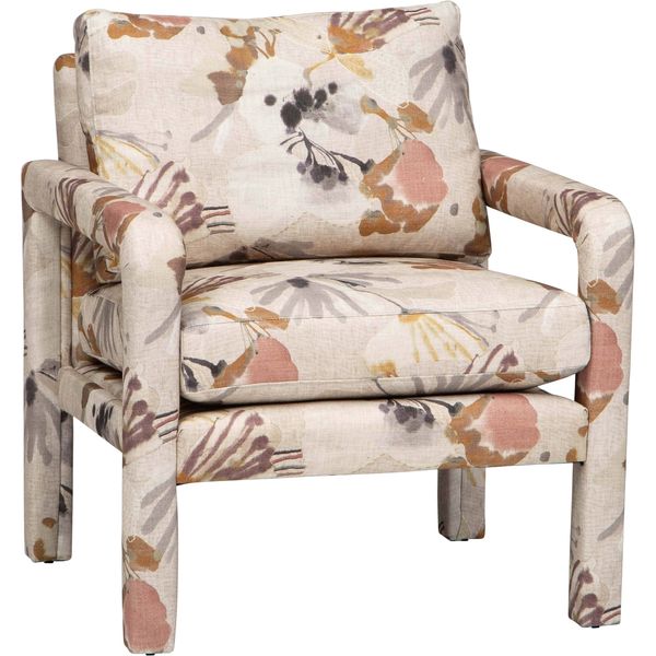Silla de comedor Kester de piel, paquete de 2, canela