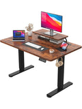 Escritorio Electrico Regulable en Altura con Soporte para Monitor para Oficina y Gaming